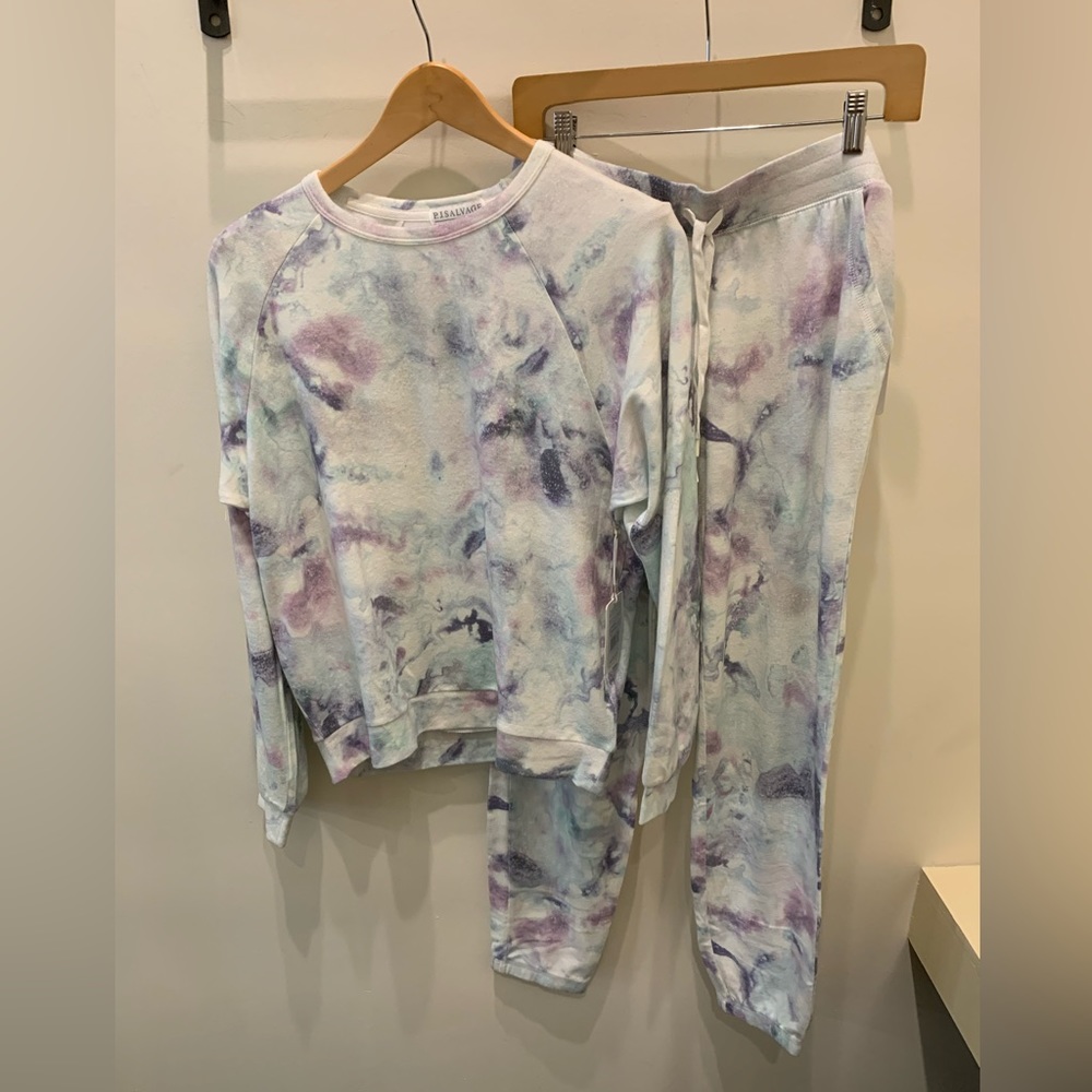 PJ Salvage Tie Dye Lounge Set